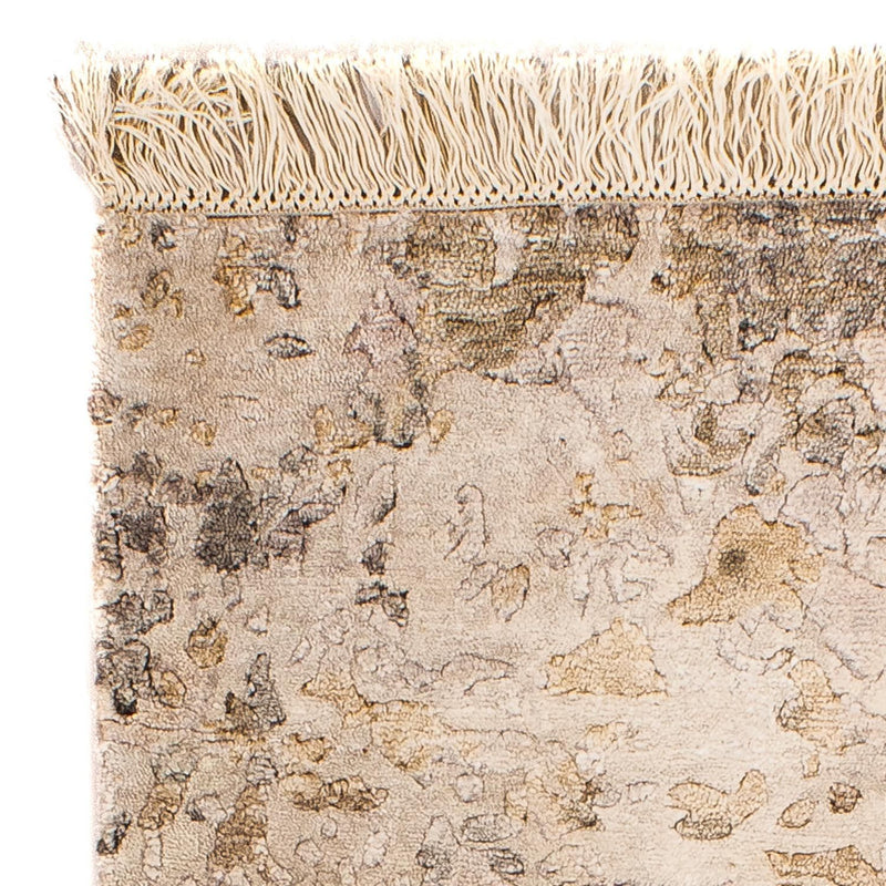 Tapis design - 90 x 60 cm - marron clair