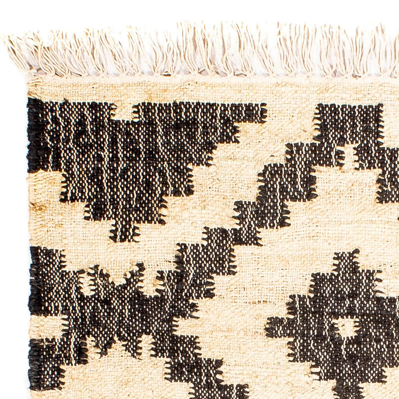 Tapis Kelim - Tendance carré  - 64 x 64 cm - beige