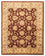 Tapis Ziegler - 219 x 178 cm - rouge bordeaux