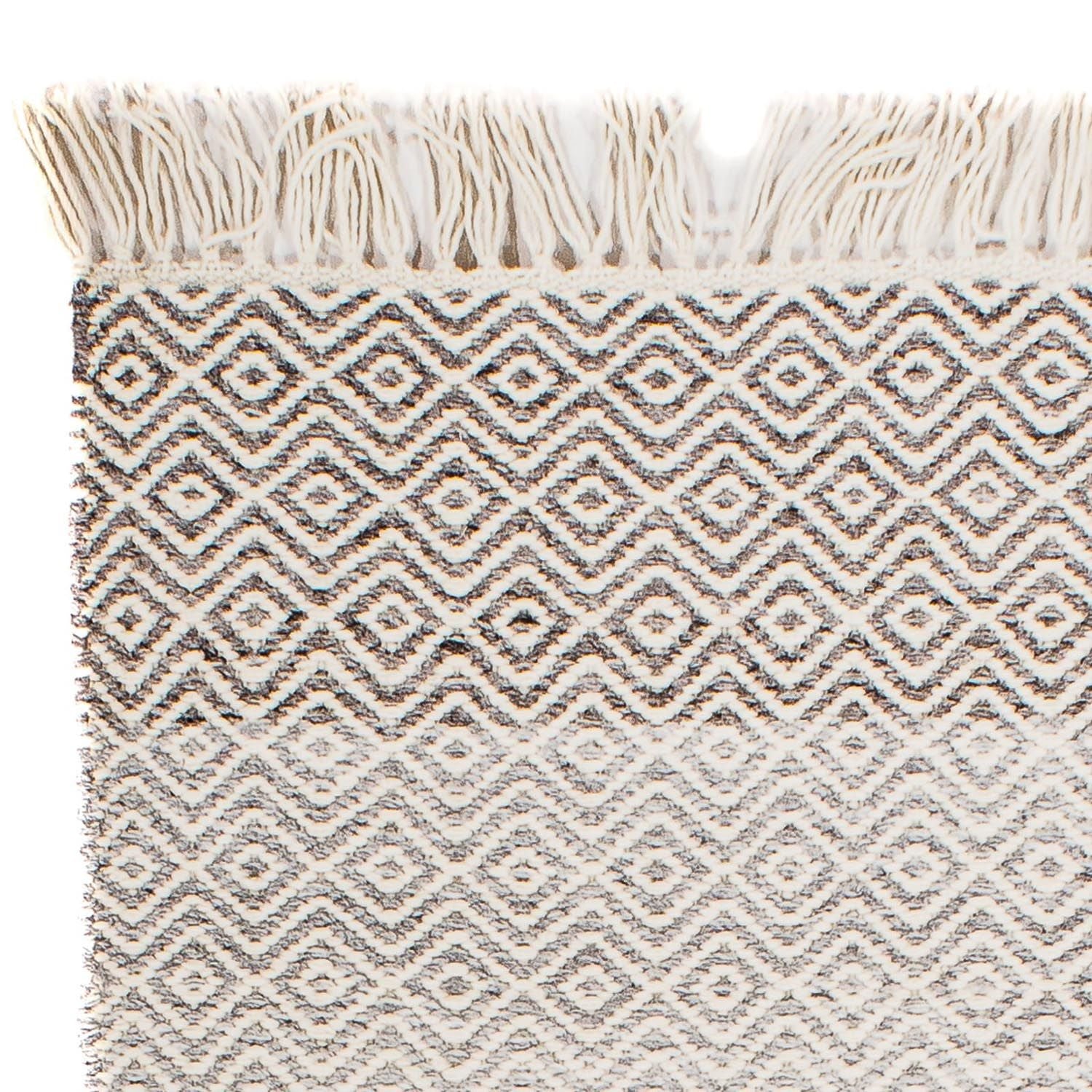 Tapis Kelim - Tendance - 95 x 61 cm - multicolore