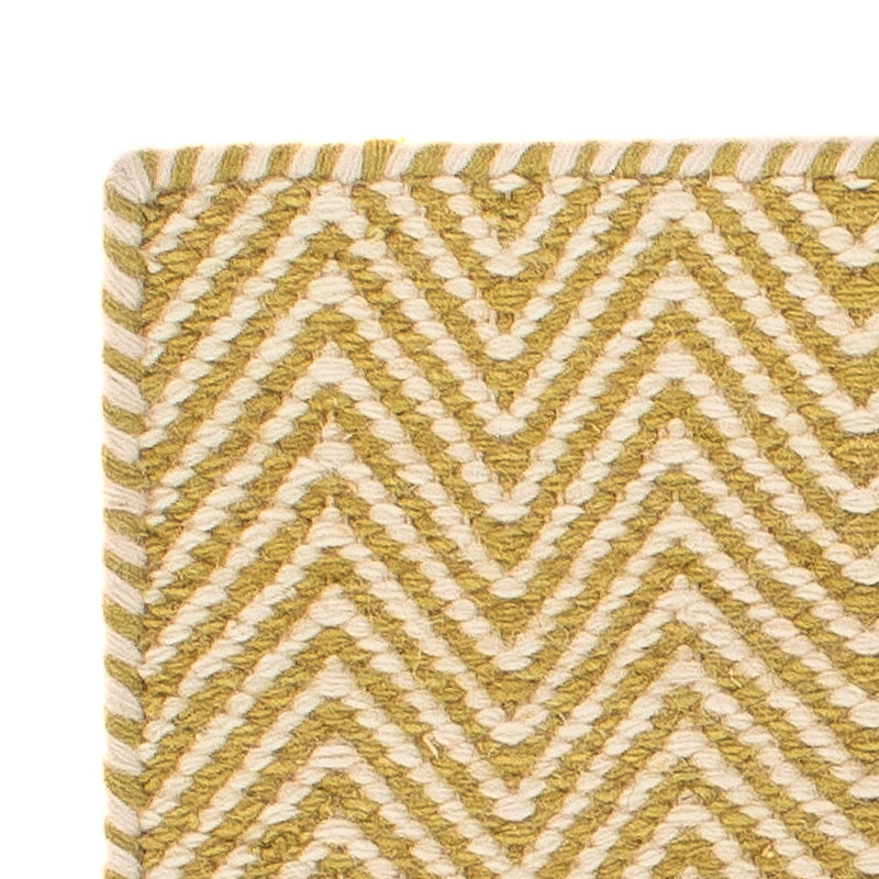 Tapis Kelim - Tendance carré  - 46 x 46 cm - multicolore