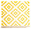 Tapis Kelim - Tendance carré  - 80 x 72 cm - beige