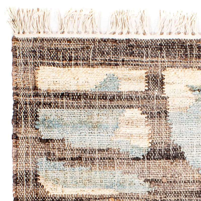 Tapis Kelim - Tendance carré  - 60 x 60 cm - multicolore