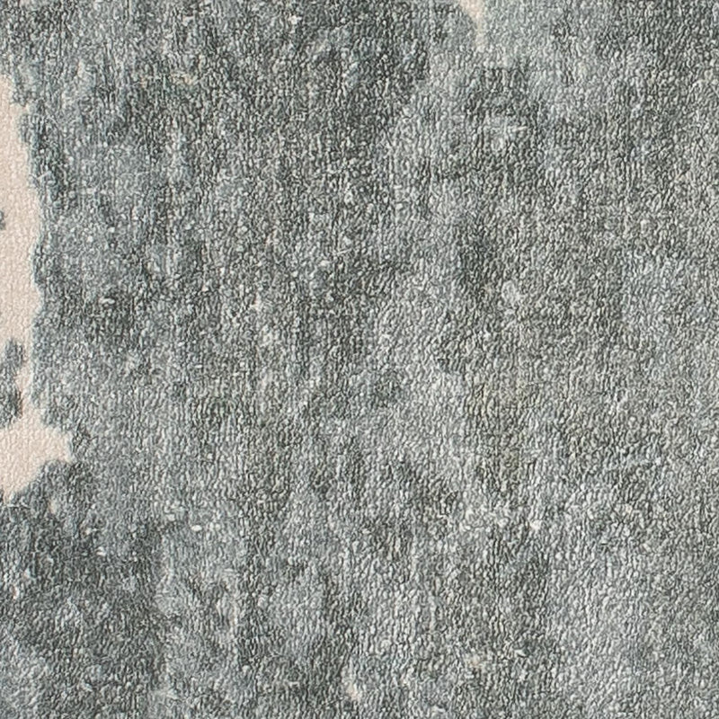 Tapis en viscose carré  - 55 x 51 cm - multicolore