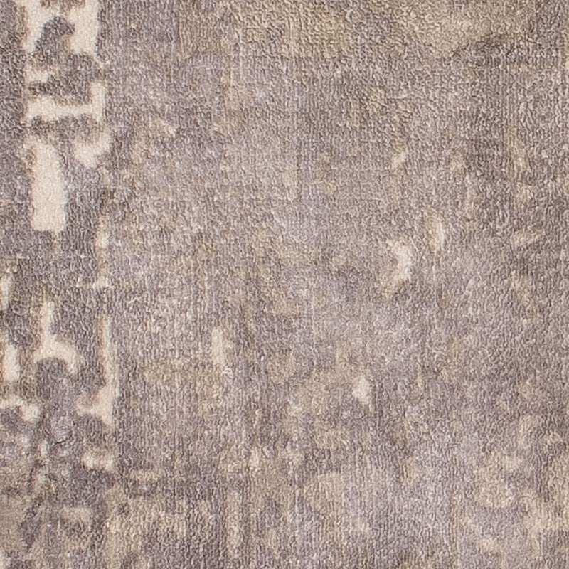 Tapis en viscose carré  - 62 x 58 cm - multicolore