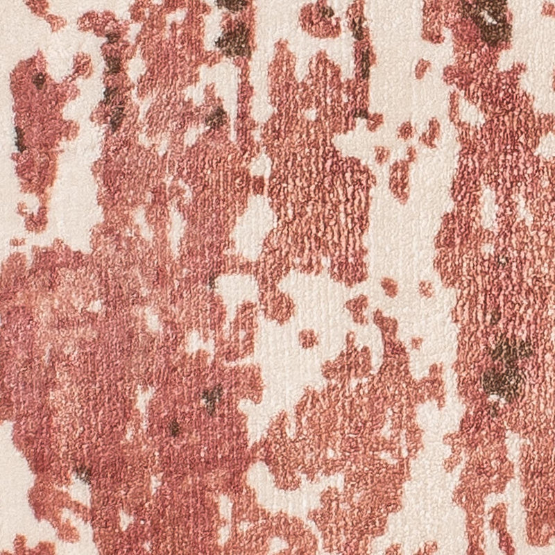 Tapis en viscose carré  - 60 x 50 cm - multicolore