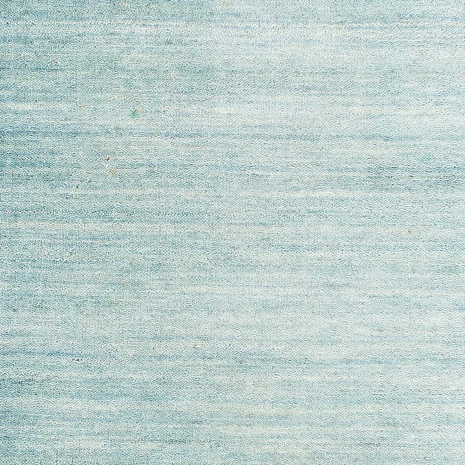 Tapis Gabbeh - Loribaft Indus - 95 x 65 cm - bleu clair