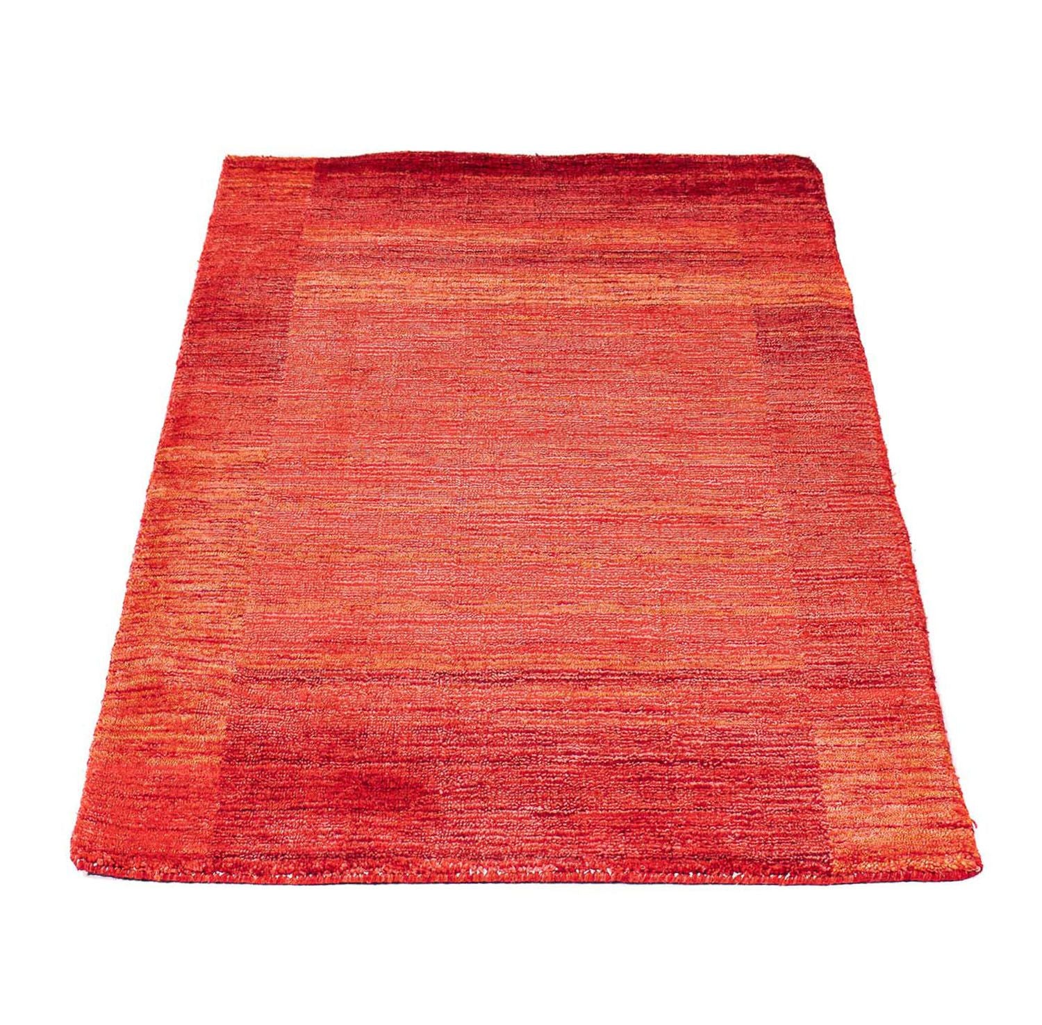 Gabbeh Teppich - Loribaft Indus 142 x 77 cm - rot