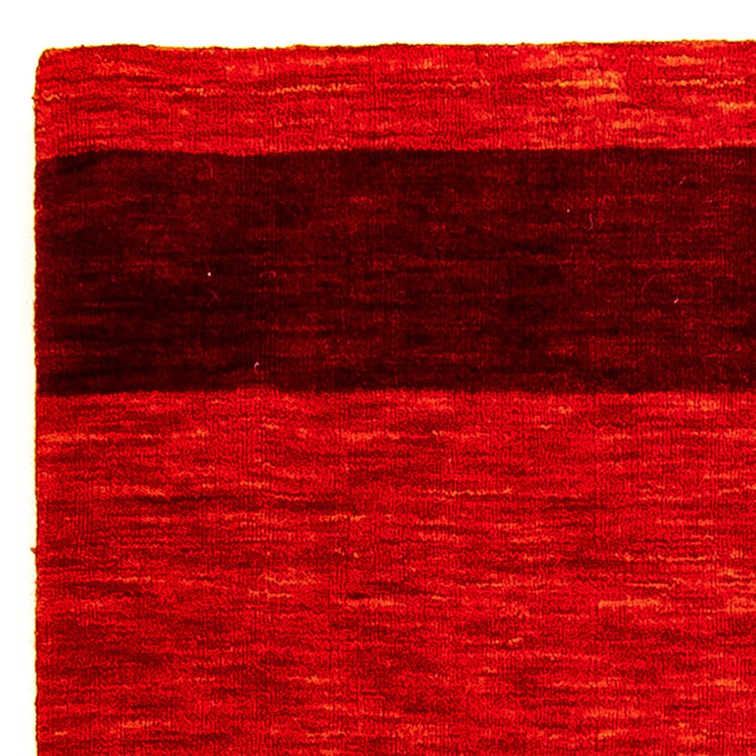 Tapis Gabbeh - Loribaft Indus - 159 x 93 cm - rouge