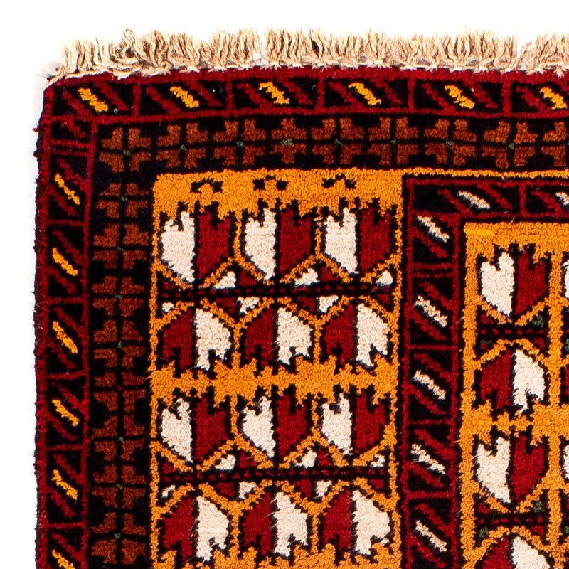 Tapis Belutsch - 129 x 75 cm - rouge foncé