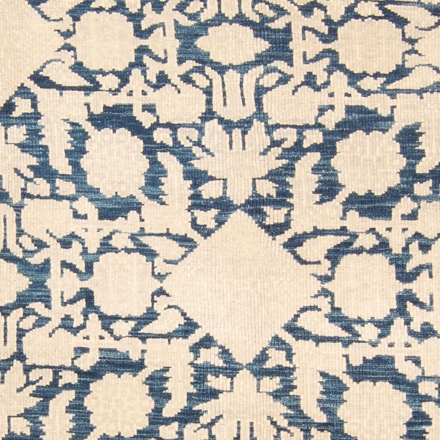 Tapis design - 279 x 185 cm - bleu foncé