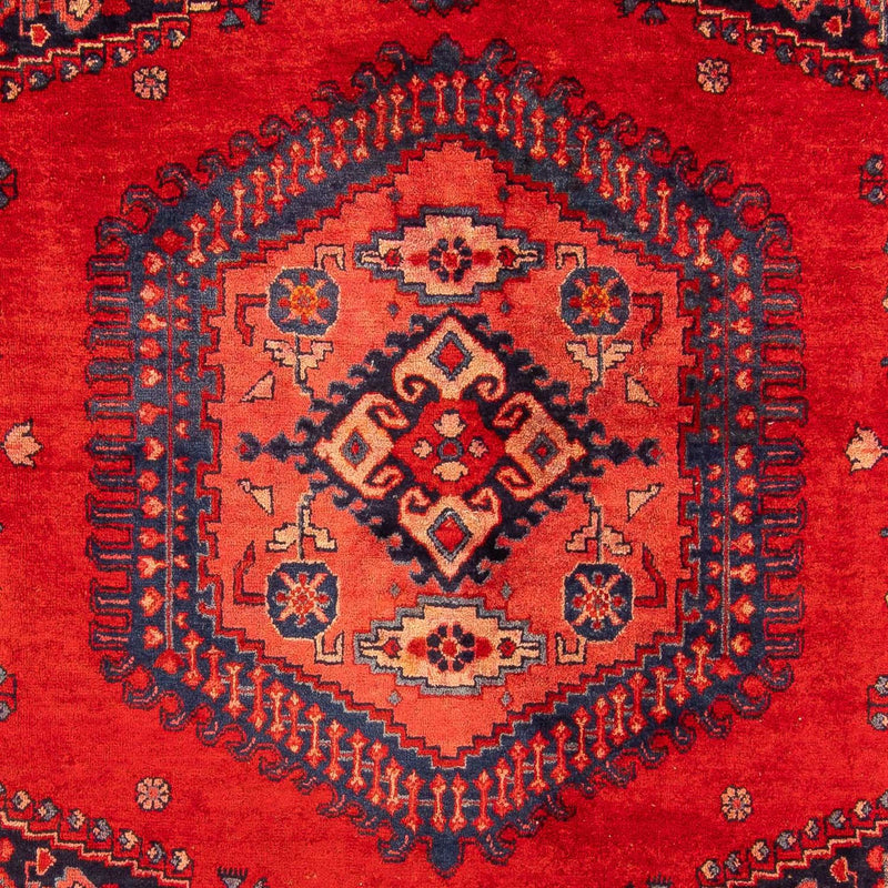 Tapis persan - Nomadic - 333 x 210 cm - rouge foncé
