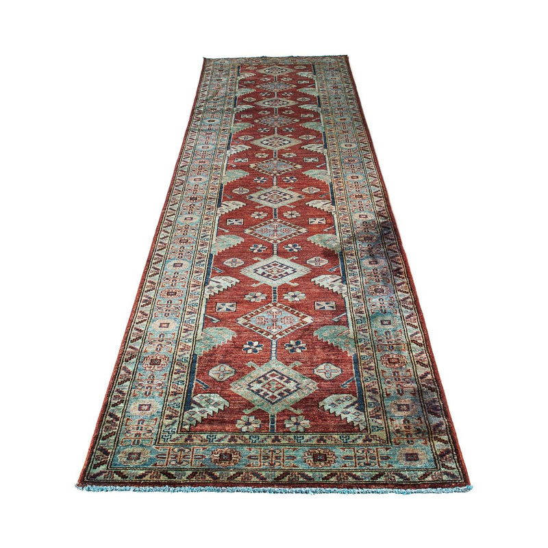 Orientteppich 315 x 82 cm - dunkelrot