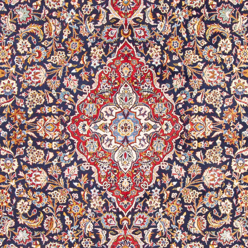 Tapis persan - Keshan - 362 x 267 cm - bleu foncé