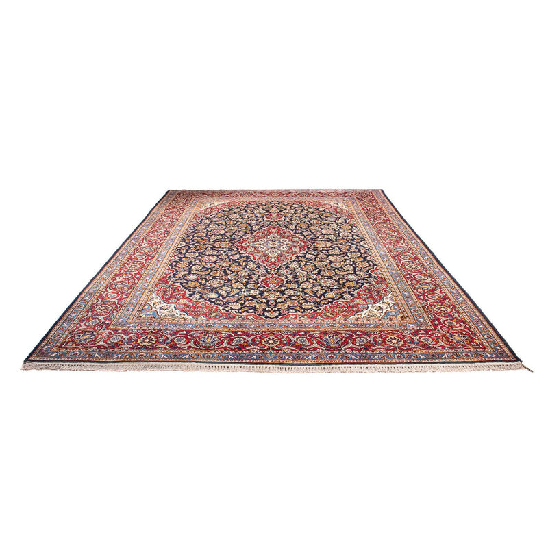 Tapis persan - Keshan - 362 x 267 cm - bleu foncé