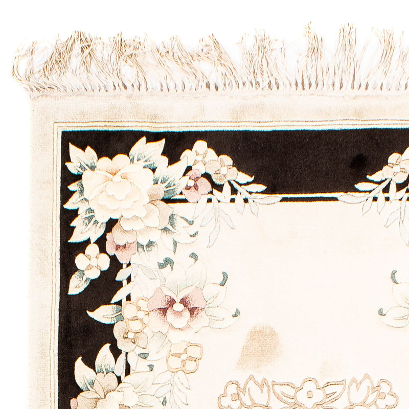 Tapis en soie - Soie chinoise - 138 x 69 cm - beige