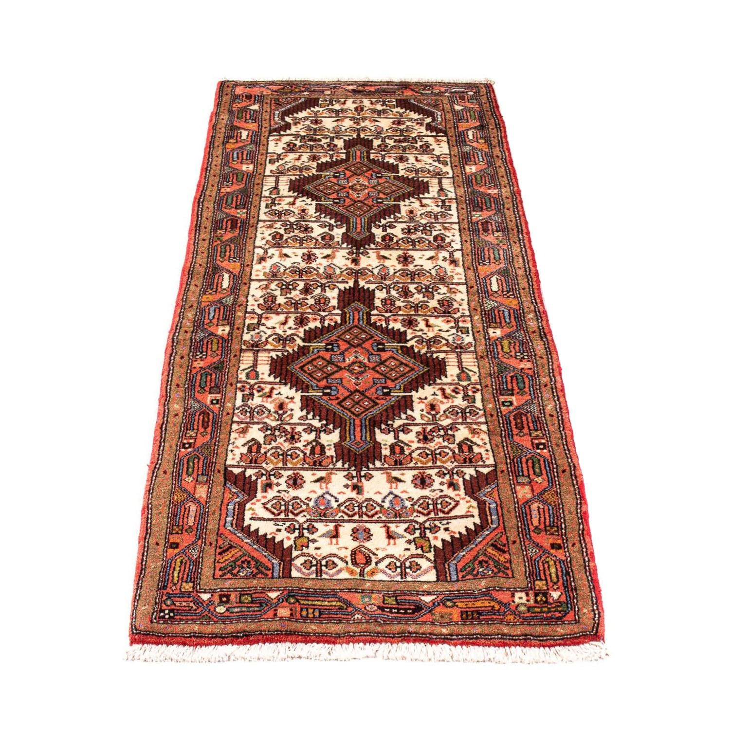 Tapis de couloir Tapis persan - Nomadic - 240 x 70 cm - beige