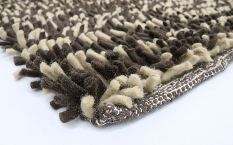 Tapis à poils longs - 200 x 124 cm - multicolore