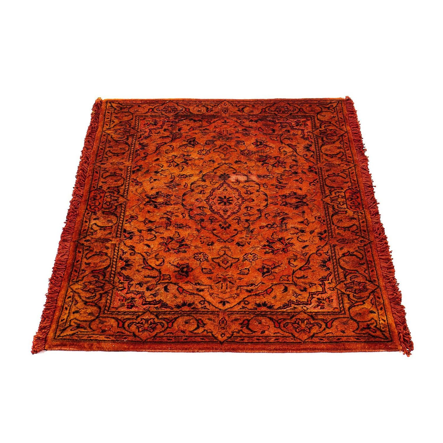 Orientteppich 98 x 70 cm - dunkelrot