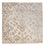 Tapis en viscose carré  - 70 x 70 cm - marron clair
