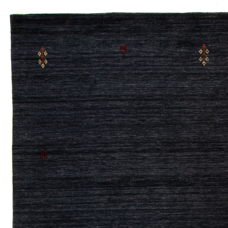 Tapis Gabbeh - Indus - 345 x 245 cm - bleu foncé
