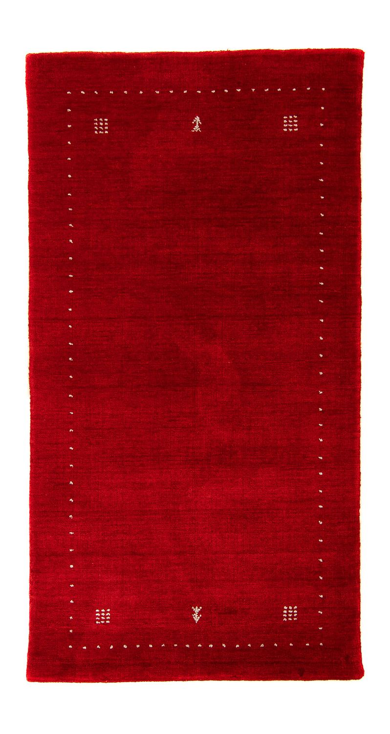 Tapis Gabbeh - Loribaft Softy - 142 x 74 cm - multicolore