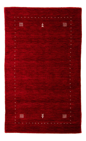 Tapis Gabbeh - Loribaft Softy - 153 x 92 cm - multicolore