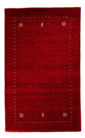 Tapis Gabbeh - Loribaft Softy - 154 x 94 cm - multicolore