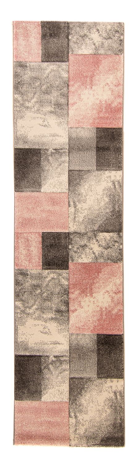 Tapis de couloir Tapis à poil ras - 300 x 80 cm - multicolore