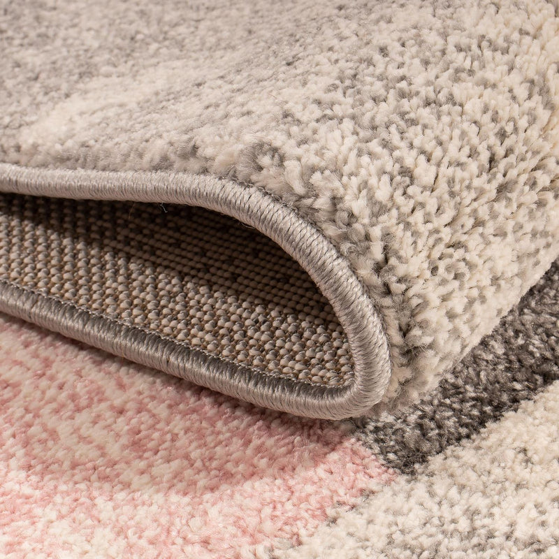 Tapis de couloir Tapis à poil ras - 300 x 80 cm - multicolore