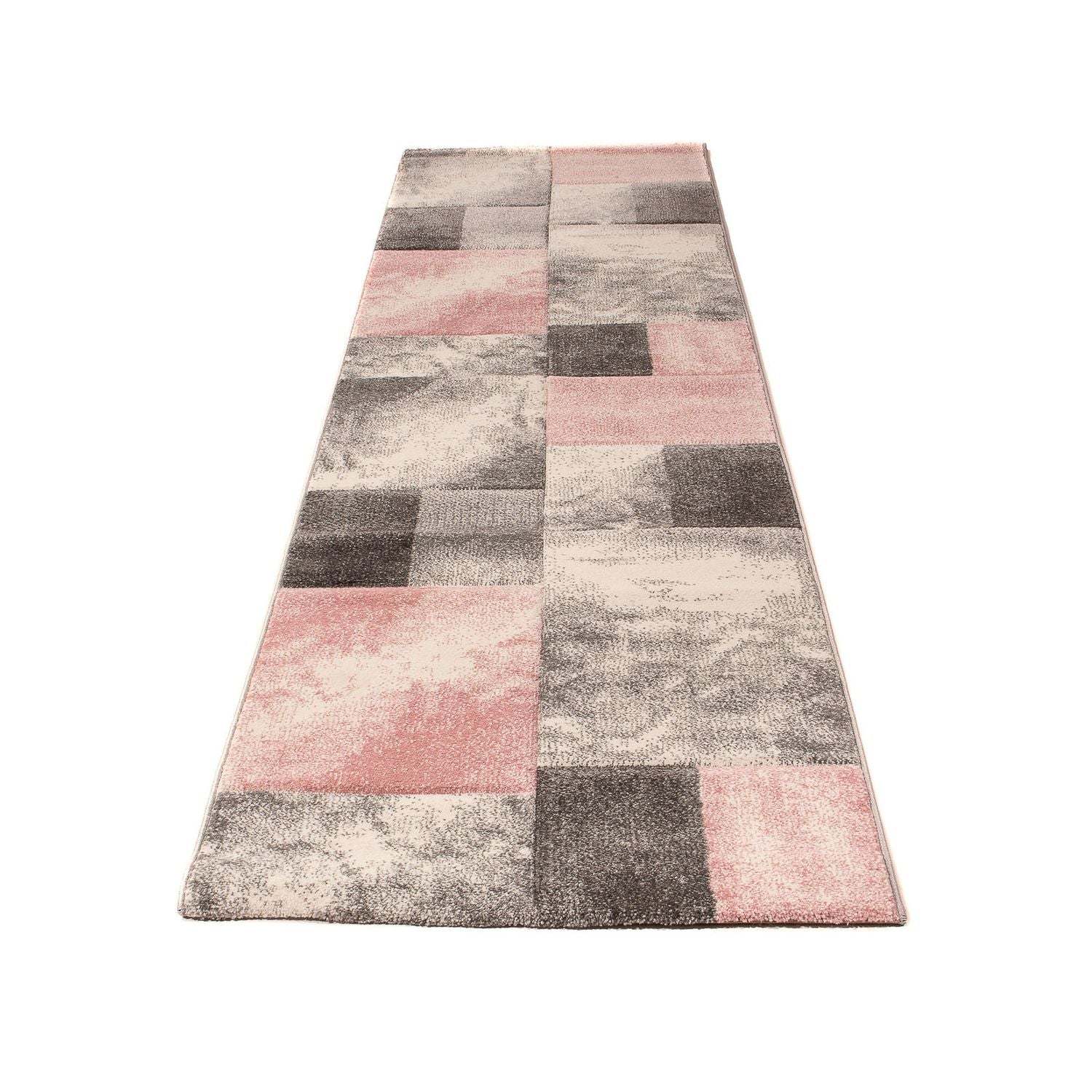 Tapis de couloir Tapis à poil ras - 300 x 80 cm - multicolore