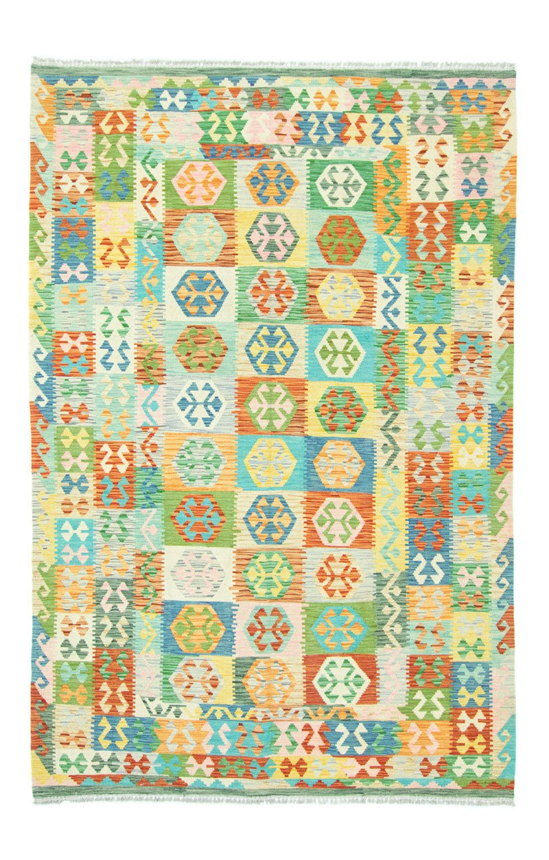 Tapis Kelim - Oriental - 302 x 205 cm - colorée