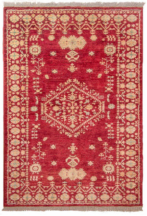 Tapis Ziegler - Moderne - 178 x 123 cm - rouge