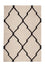 Tapis Kelim - Tendance - 95 x 60 cm - beige