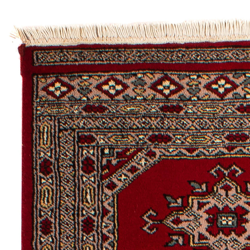 Tapis de couloir Tapis Pakistani - 192 x 64 cm - rouge foncé