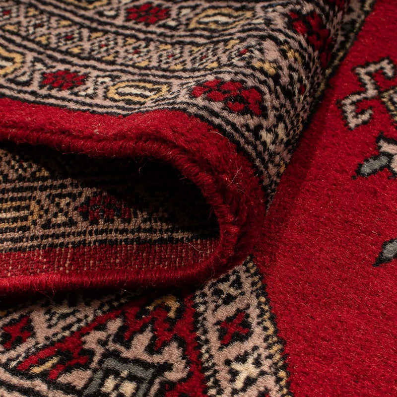Tapis de couloir Tapis Pakistani - 192 x 64 cm - rouge foncé