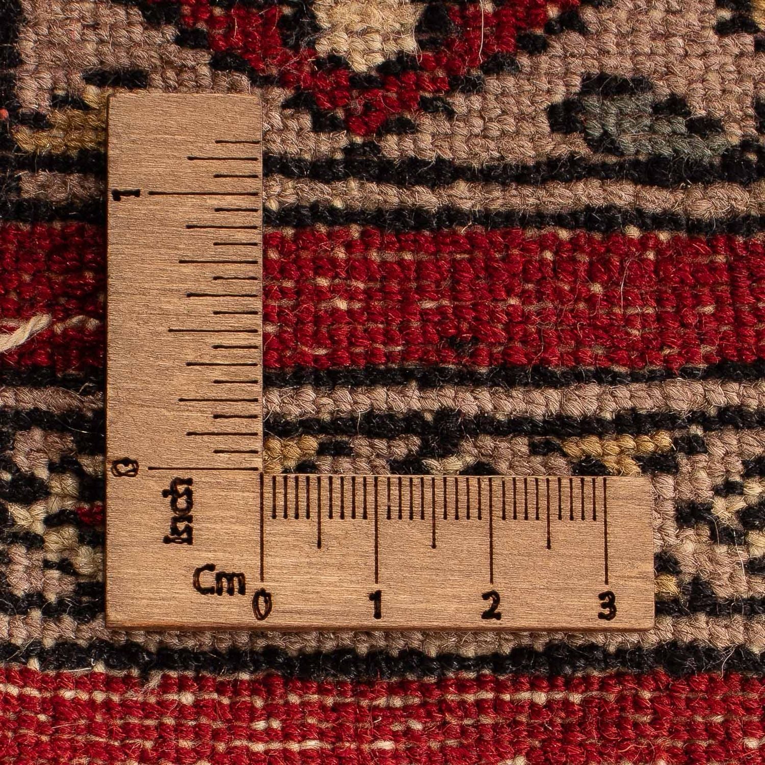 Tapis de couloir Tapis Pakistani - 192 x 64 cm - rouge foncé