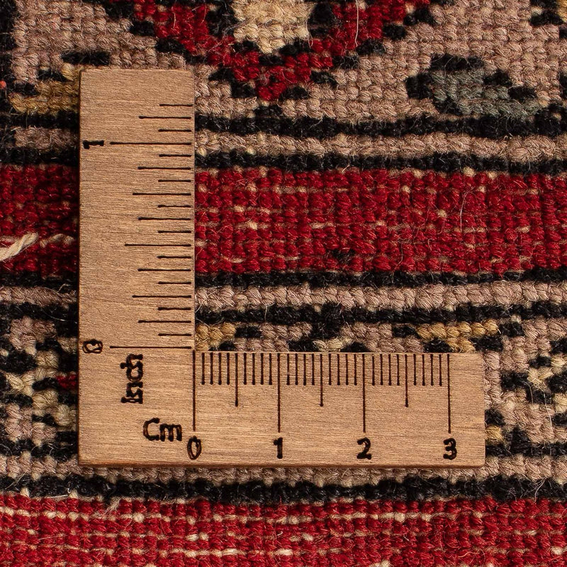 Tapis de couloir Tapis Pakistani - 192 x 64 cm - rouge foncé