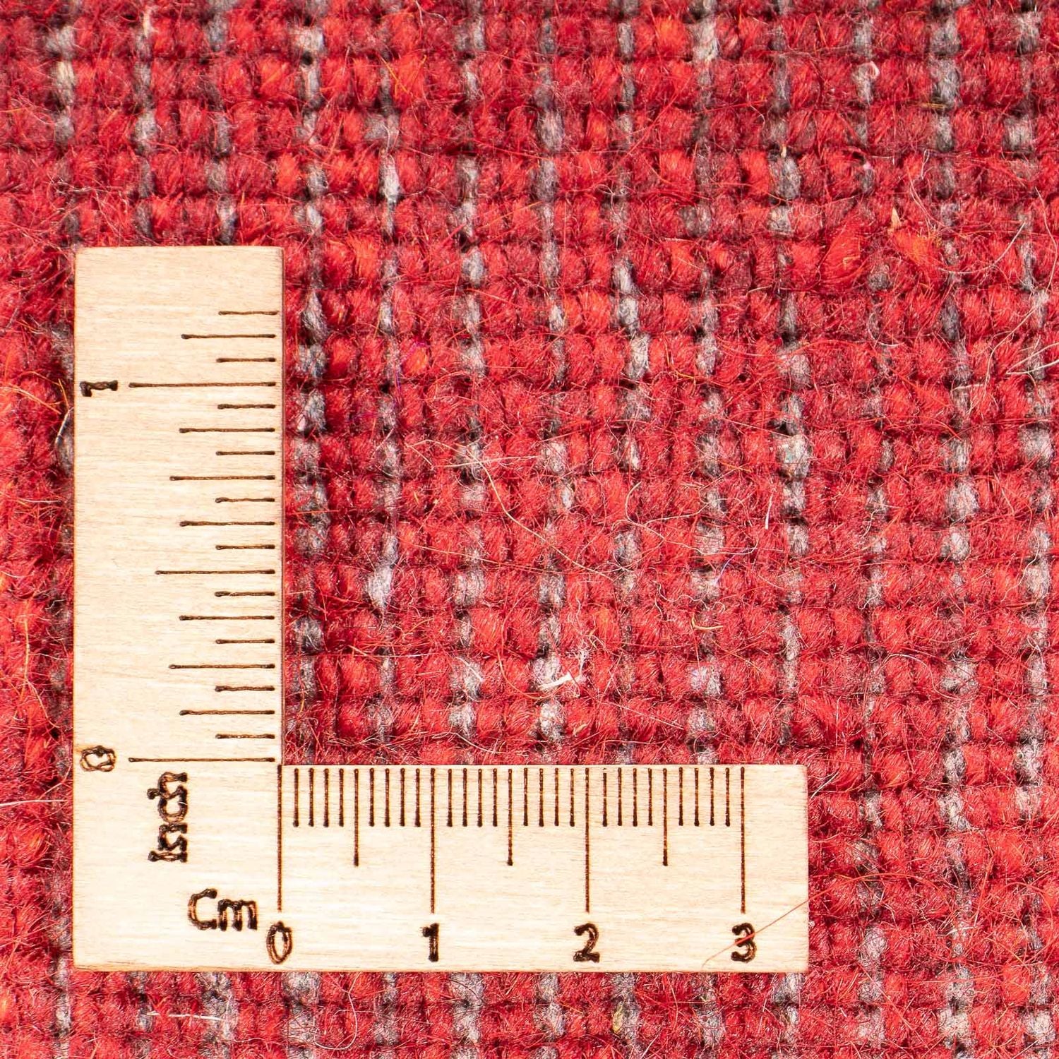 Tapis de couloir Tapis Gabbeh - Loribaft Indus - 107 x 47 cm - rouge