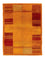 Tapis en laine - 200 x 140 cm - rouille