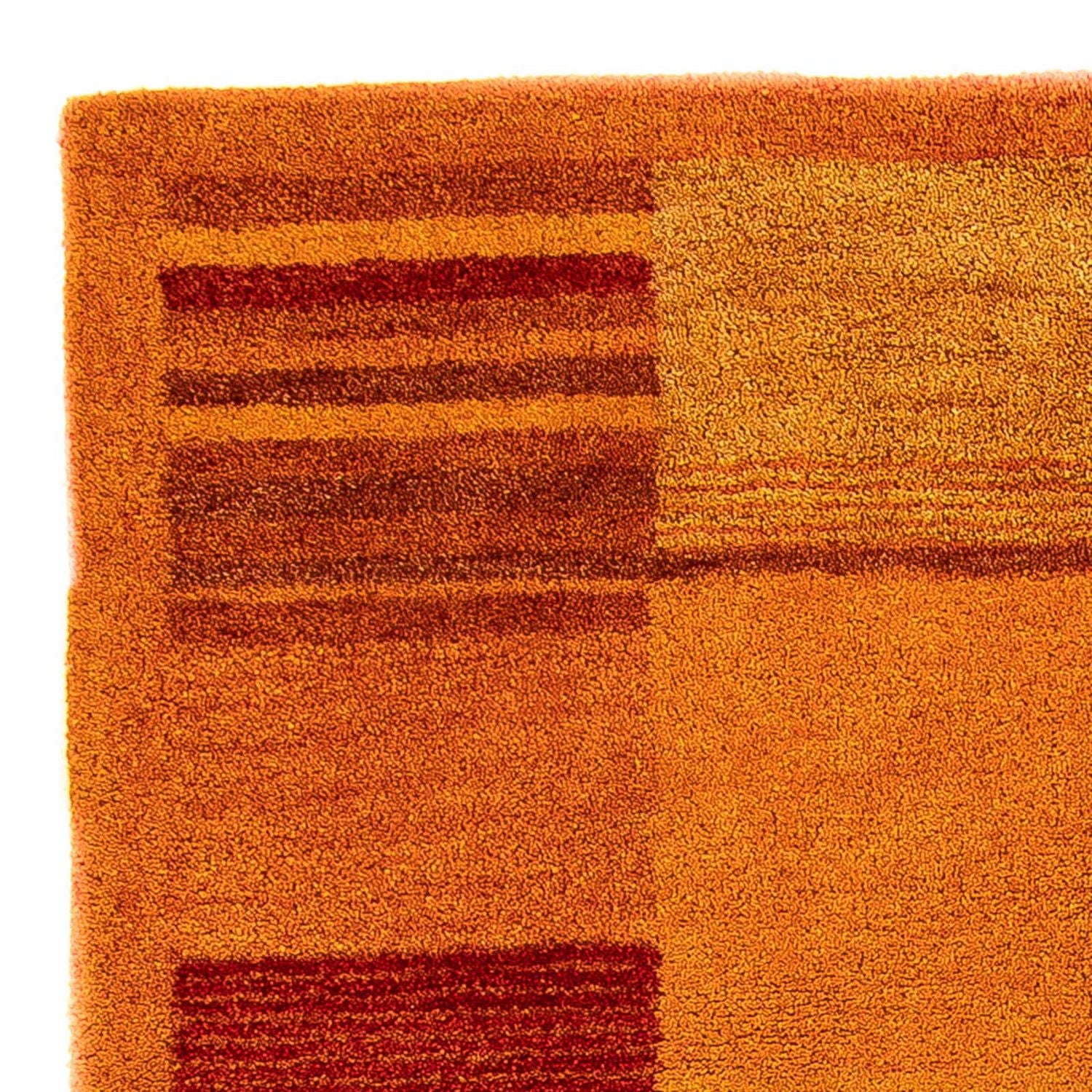 Tapis en laine - 200 x 140 cm - rouille