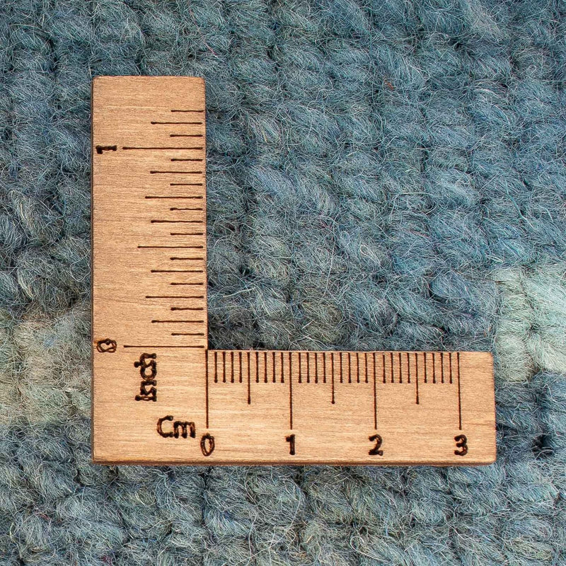 Tapis Népalais - 240 x 170 cm - bleu clair