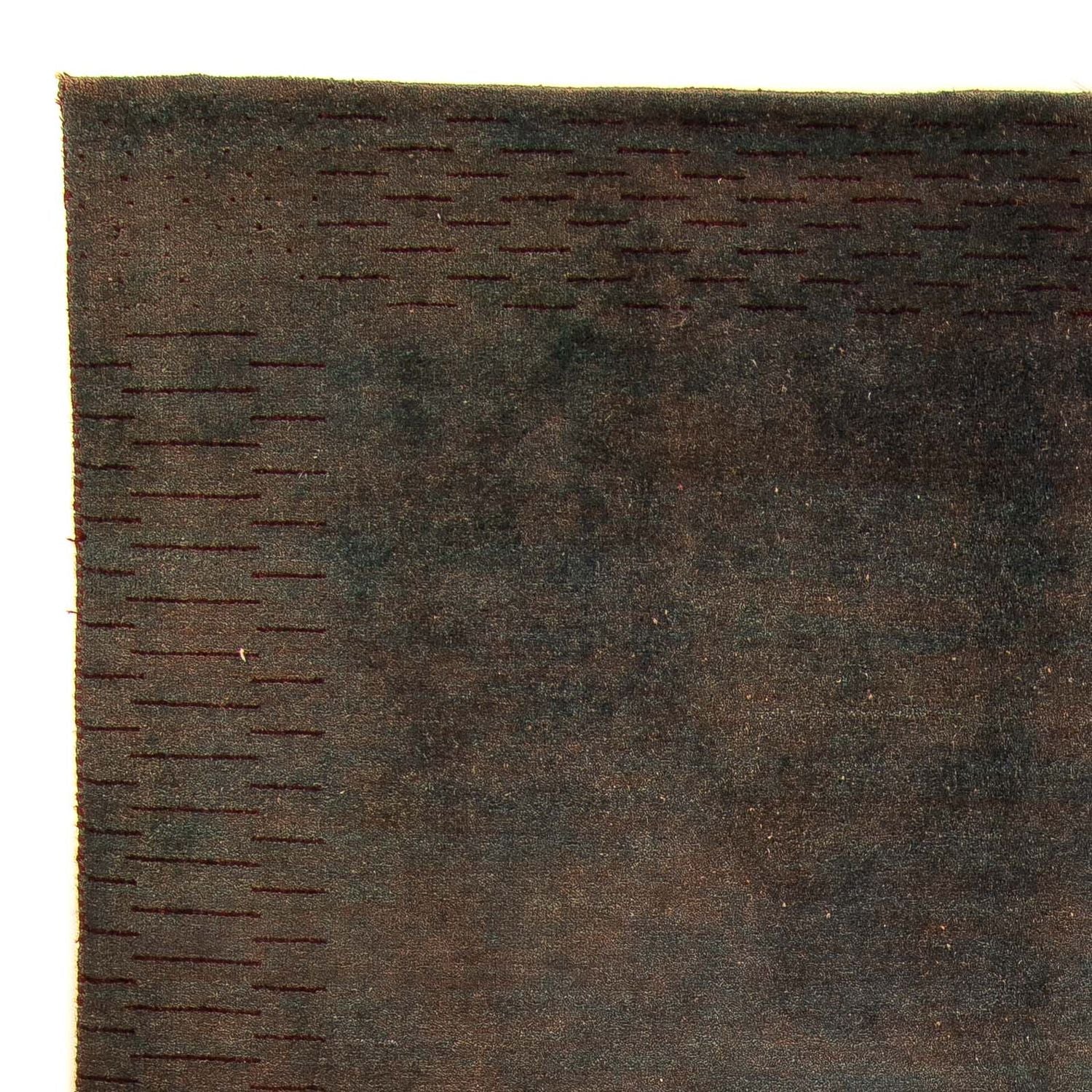 Tapis Gabbeh - Indus - 300 x 200 cm - marron foncé