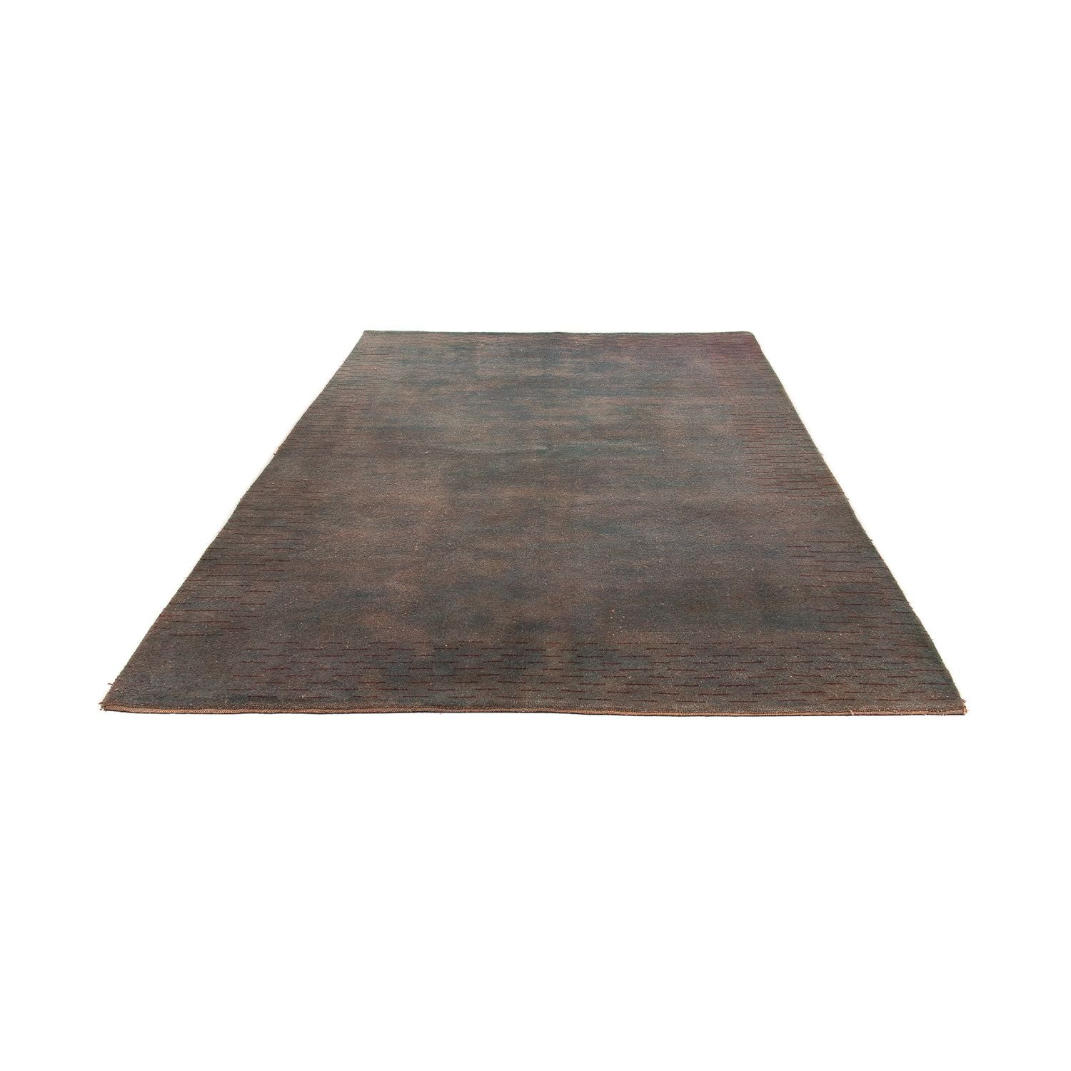 Tapis Gabbeh - Indus - 300 x 200 cm - marron foncé