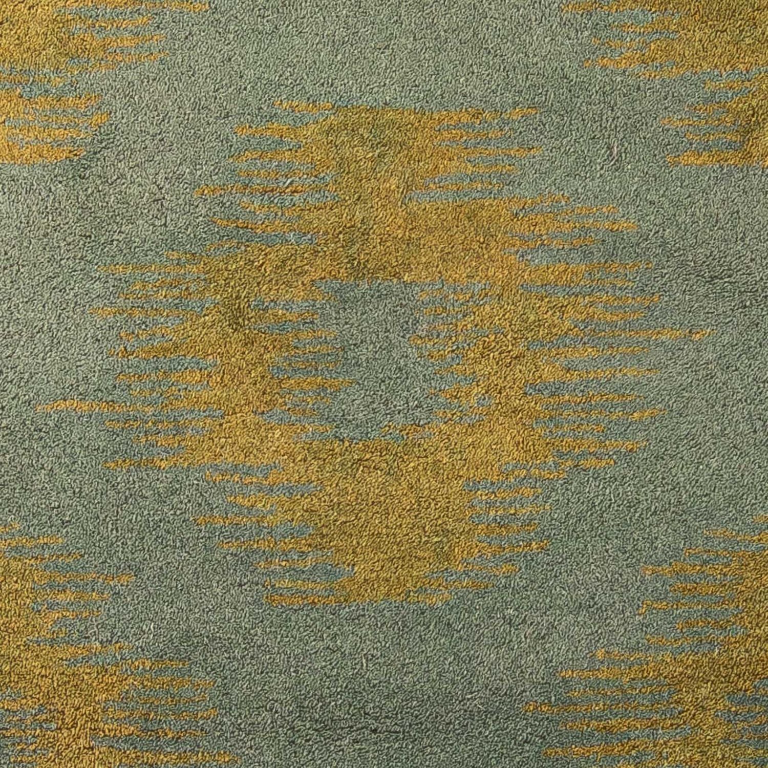 Wollteppich 240 x 150 cm Wohnzimmer Teppich