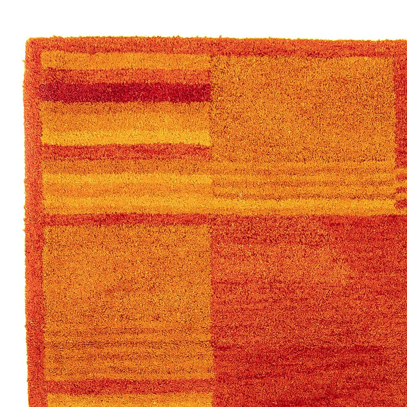 Tapis en laine - 195 x 140 cm - rouille