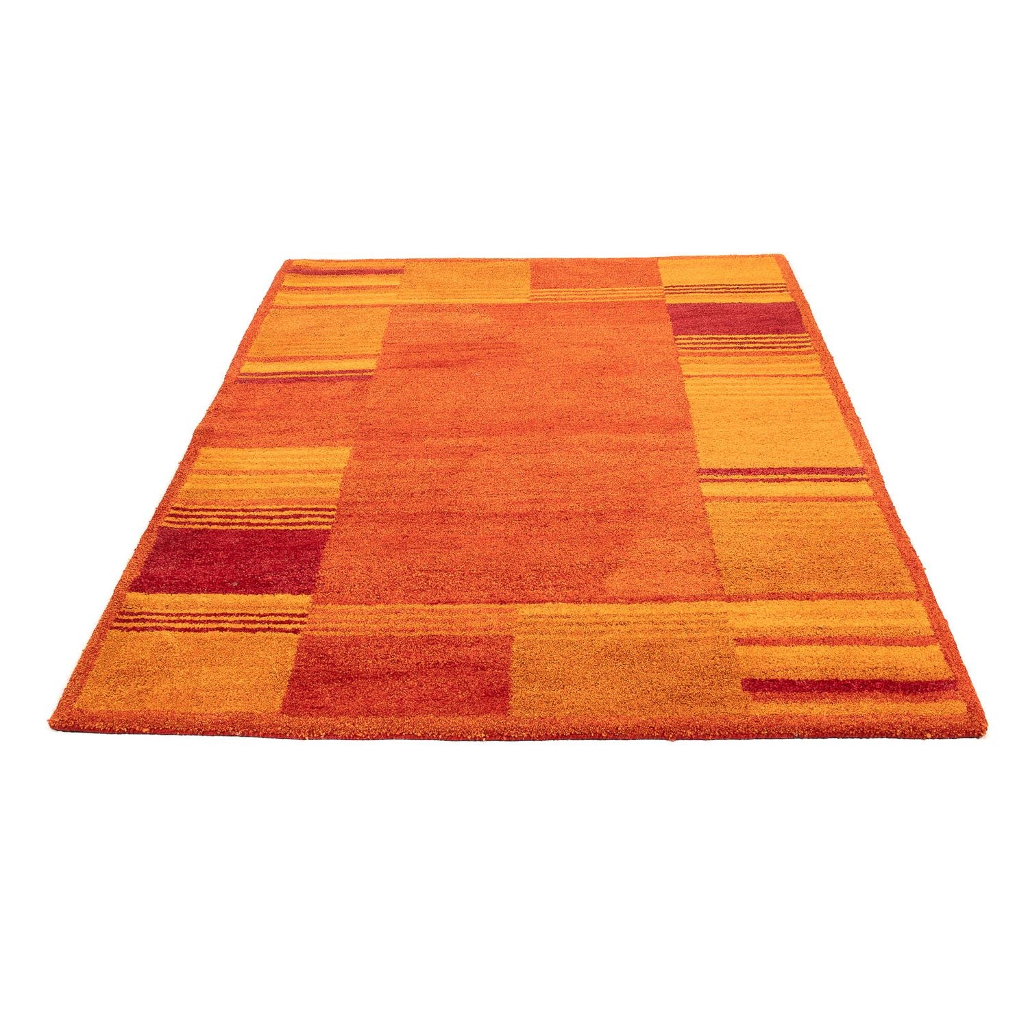 Tapis en laine - 195 x 140 cm - rouille