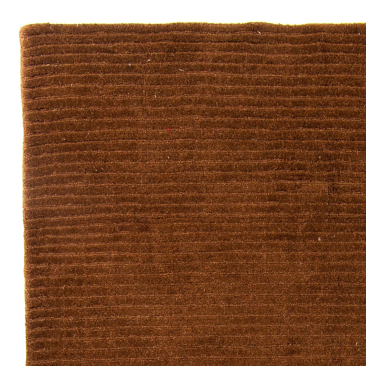 Tapis en laine - 236 x 140 cm - marron