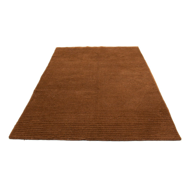 Tapis en laine - 236 x 140 cm - marron