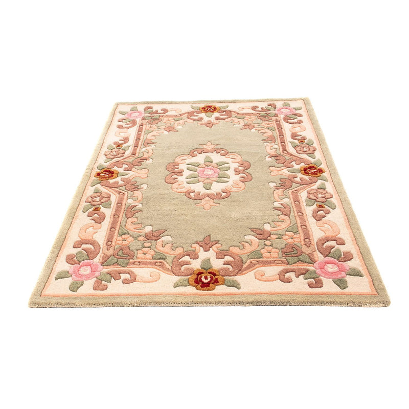 Tapis chinois - 182 x 122 cm - marron clair